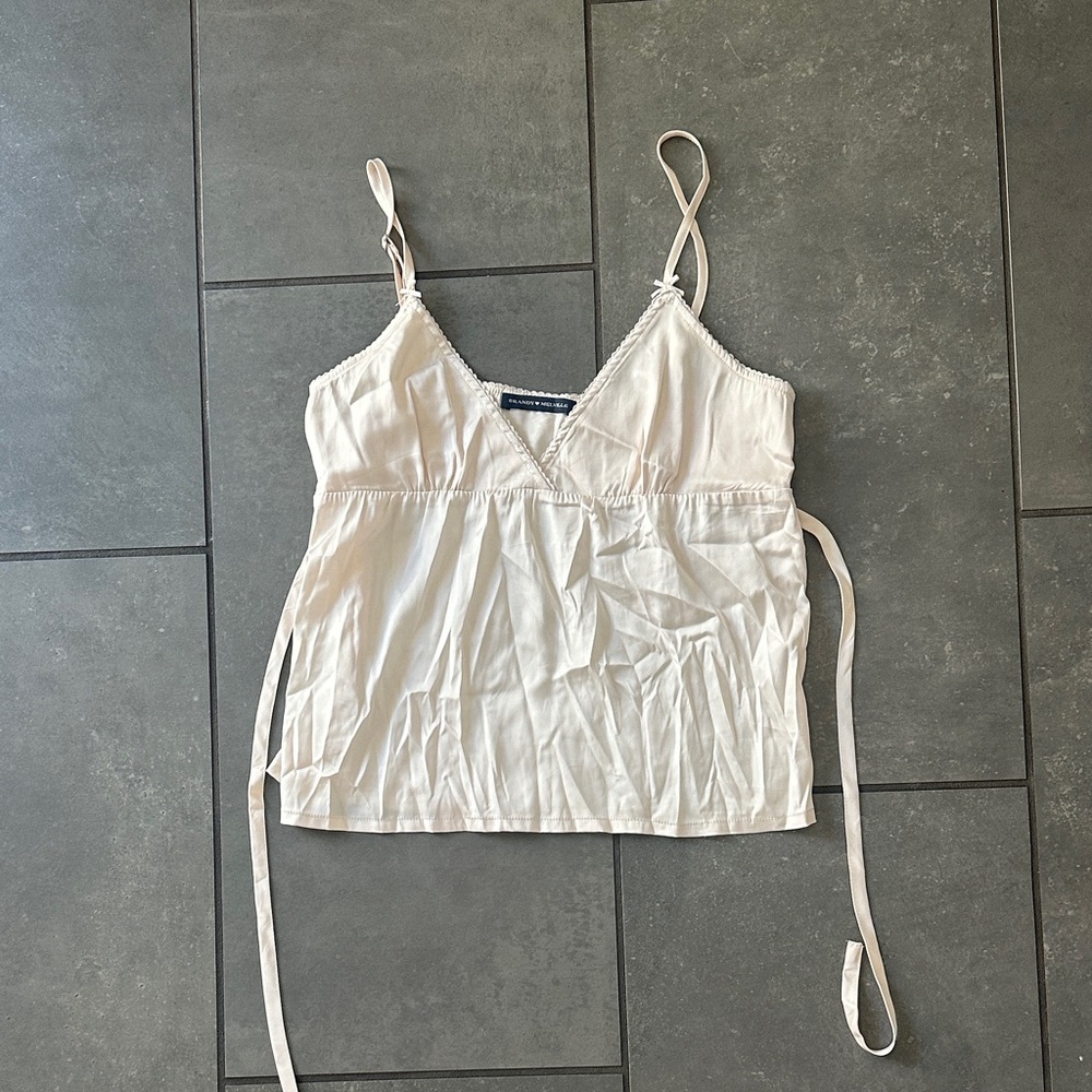 Brandy Melville Cream Tank Top